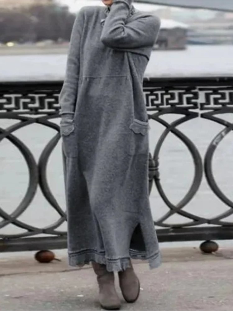 Winter Clothing Pinterest - 2024 Autumn Winter New Long Dresses