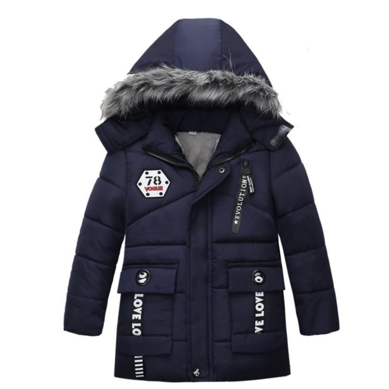 Winter Clothing Baby Boy - Children's Winter Jacket Boys Hooded Cotton