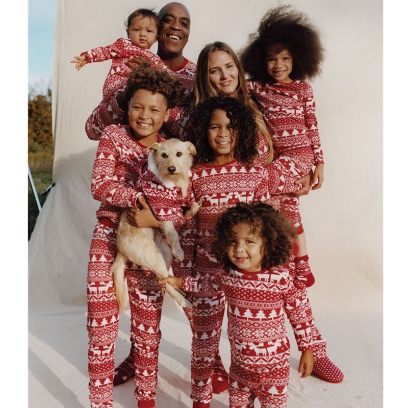 Winter Clothing Looks - Clothing Set Mom Men Baby Girl