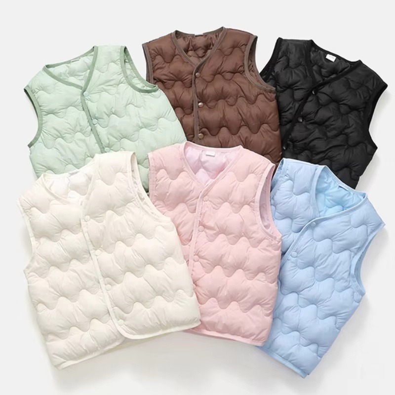 Winter Clothing 1 Year Old - New Children Warm Cotton Vest Fashion