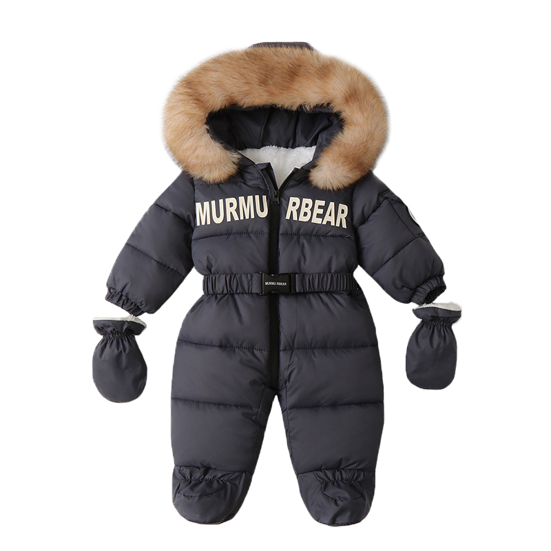 Winter Clothing Newborn - Winter Newborn Baby Jumpsuit Thicken Baby