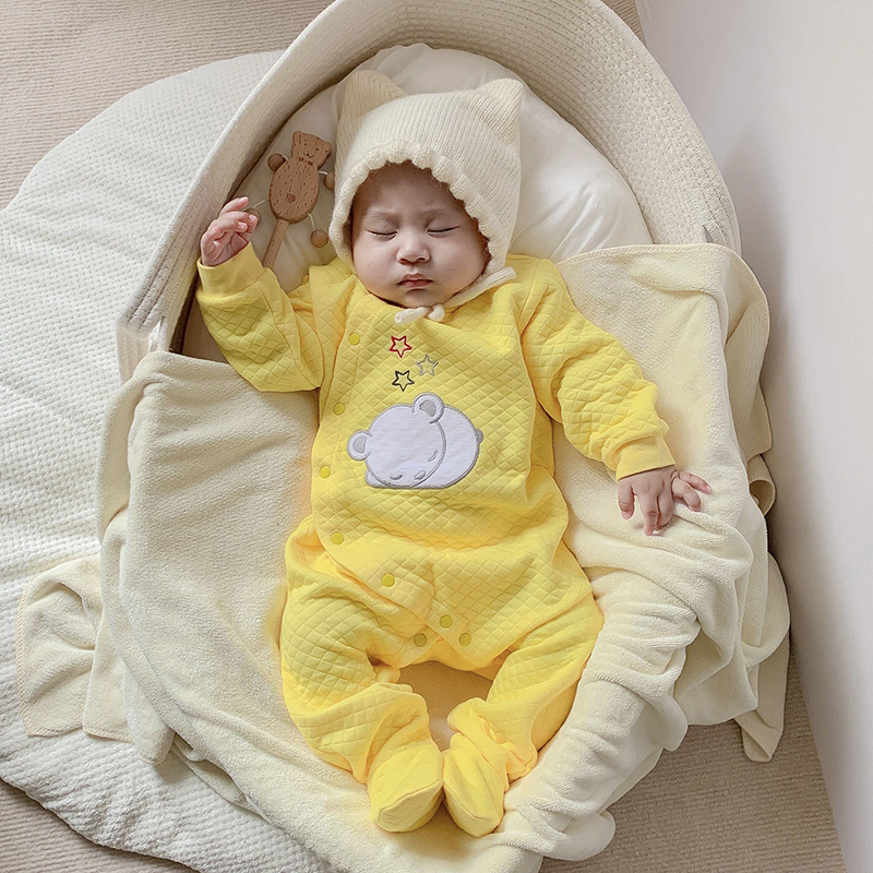 Baby Cotton Rompers Clothes Ne - Winter Clothing Newborn review and price