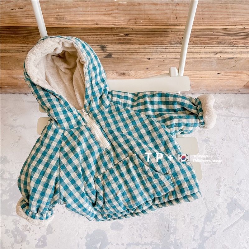 Fashion Plaid Kids Jacket 2026 - Winter Clothing Baby Boy review and price