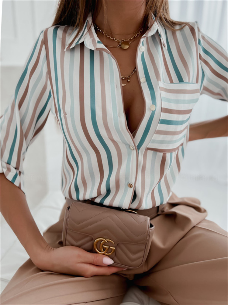 Elegant Women Blouse 2023 Spri - Winter Clothing Pinterest review and price