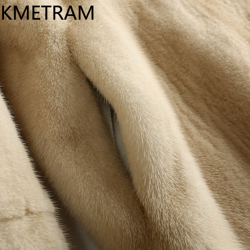 KMETRAM 100% Whole Mink Fur Ja - Quality Winter Clothing Jacket review and price