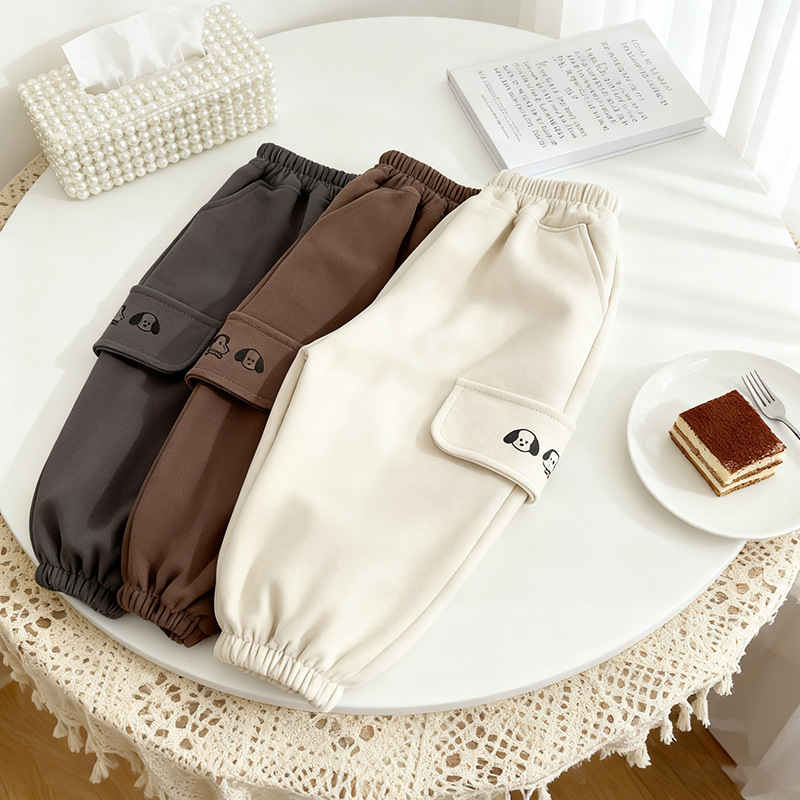 1-8Y Korean Children Pants Aut - Winter Clothing 1 Year Old review and price