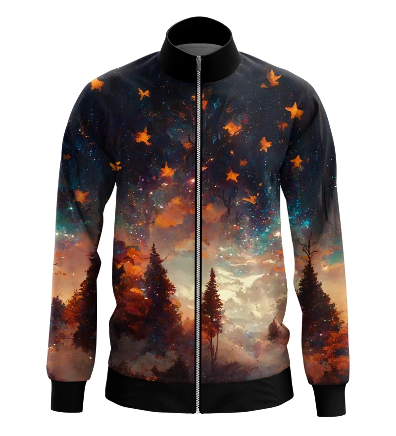 3D Printed Starry Sky Zip Man  - Quality Winter Clothing Jacket review and price