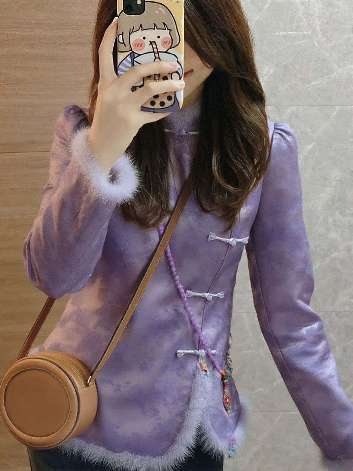 2026 Winter New Chinese Purple - Winter Clothing Looks review and price