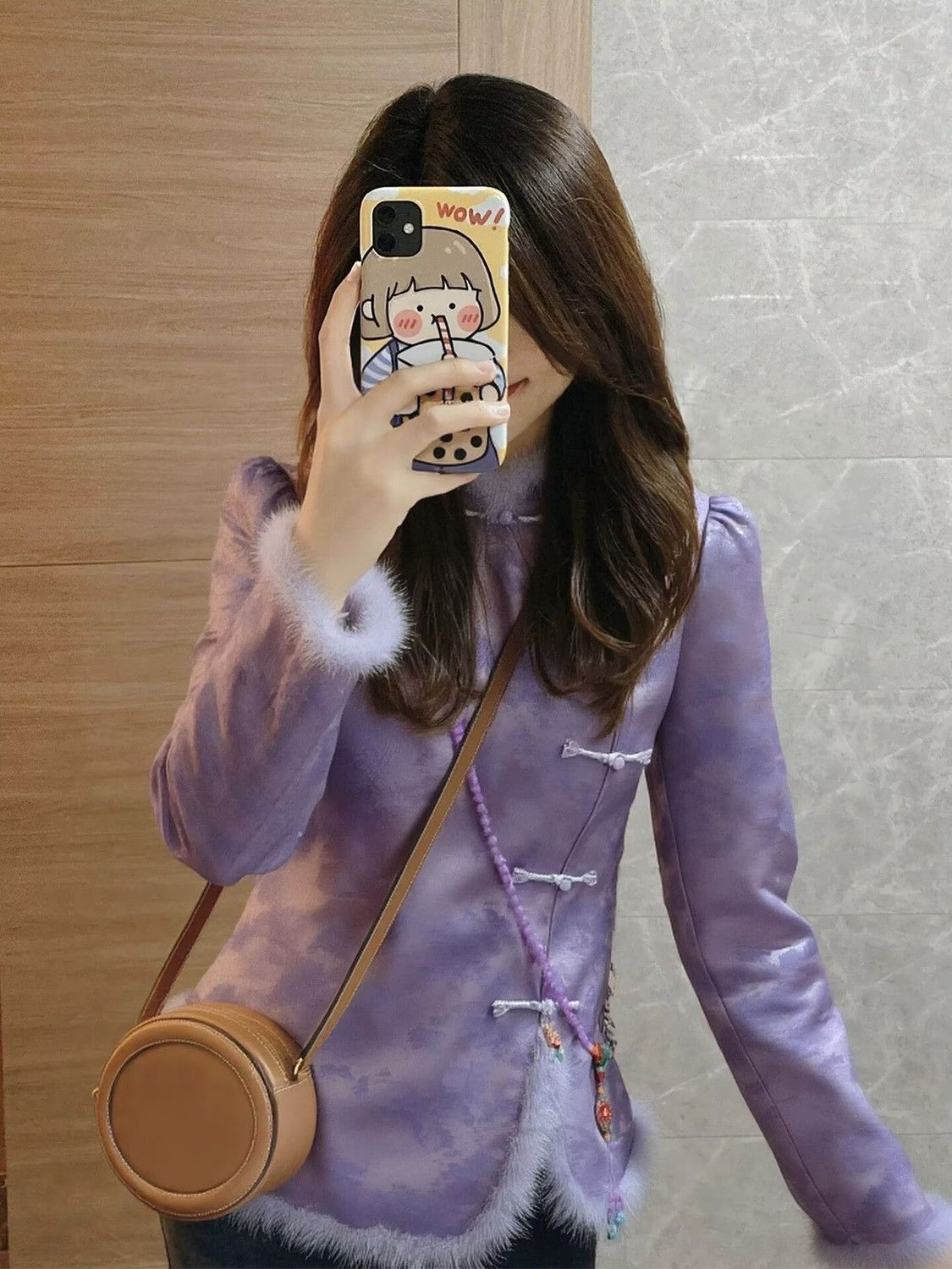 2026 Winter New Chinese Purple - Winter Clothing Looks review and price