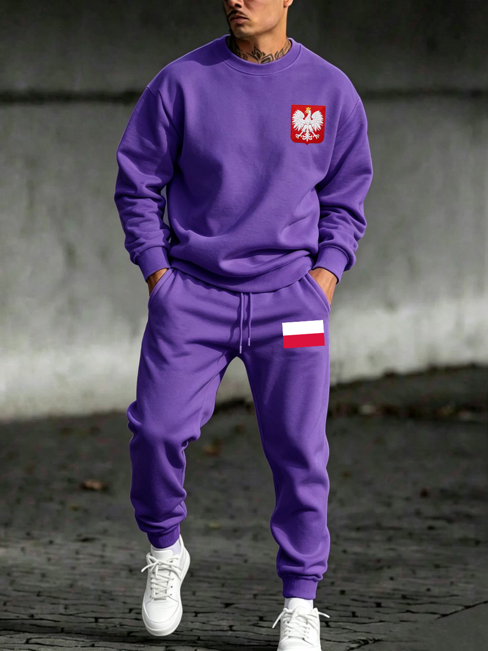 2 Pcs Pullover Set Mens Poland - Winter Clothes review and price