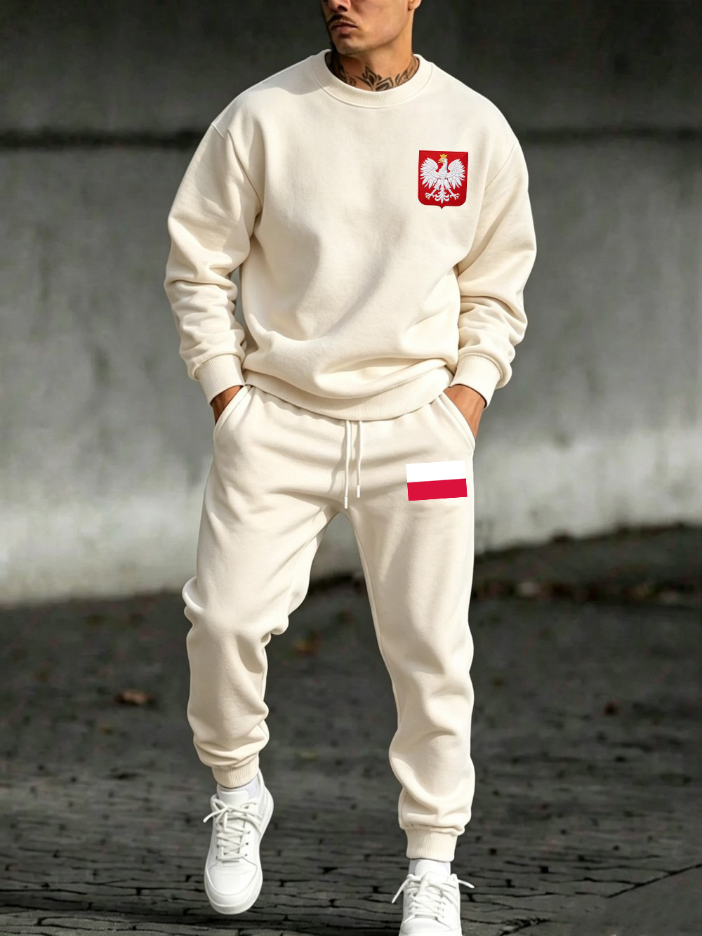2 Pcs Pullover Set Mens Poland - Winter Clothes review and price