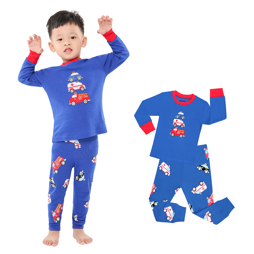 100 Cotton Boys Pajamas Sets 2 - Winter Clothing Baby Boy review and price