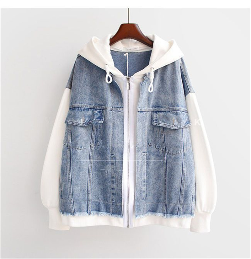 Fake Two Denim Jackets For Wom - Winter Clothing Pinterest review and price