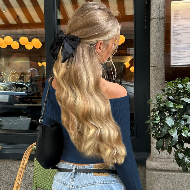 Street Fashion Off Shoulder To - Winter Clothes review and price