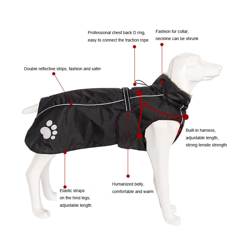 High Quality 5XL Large Dog Clo - Quality Winter Clothing Jacket review and price