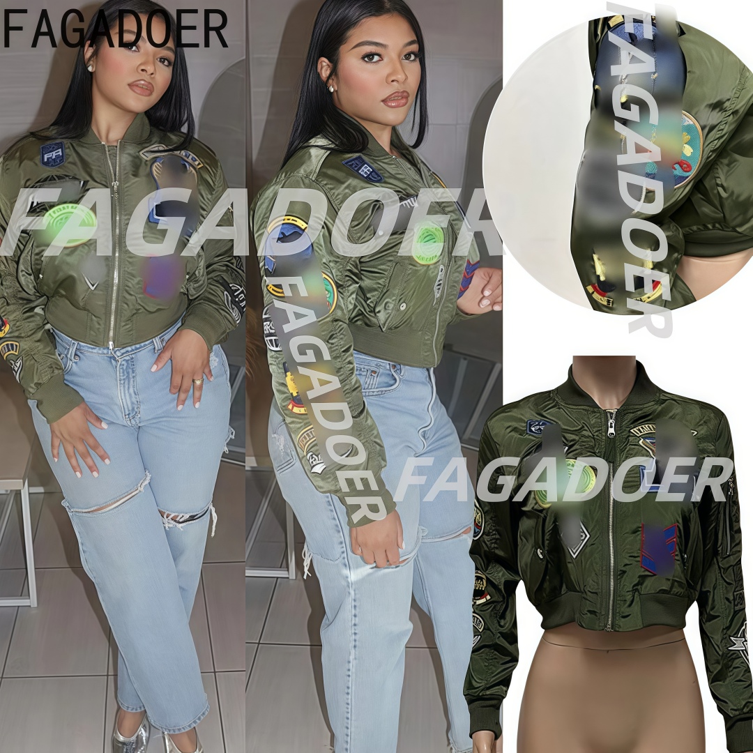 FAGADOER High Quality Embroide - Quality Winter Clothing Jacket review and price