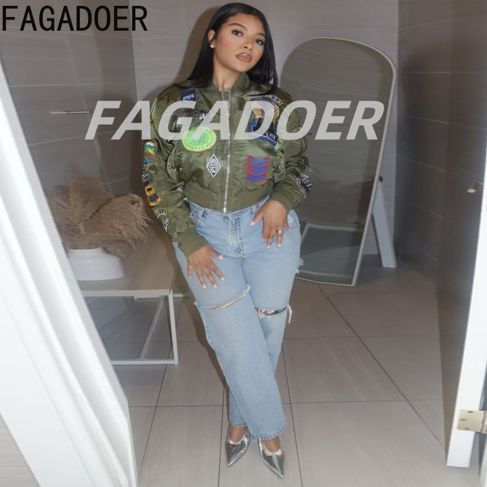 FAGADOER High Quality Embroide - Quality Winter Clothing Jacket review and price